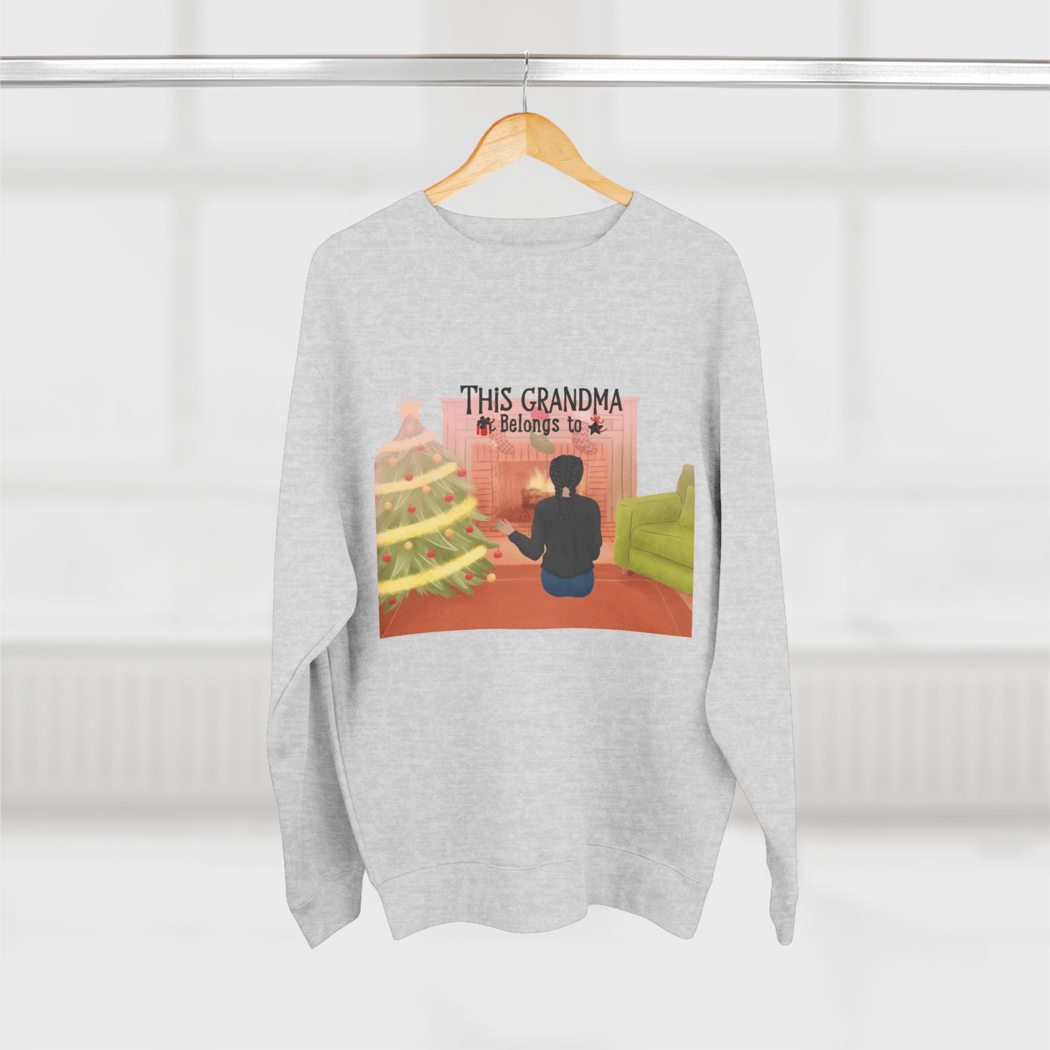 This Grandma Belongs To | Women's Midweight Cotton Tee